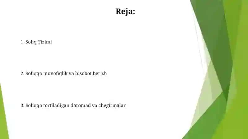 Tartibga solish kapital talablari va soliqlar 2