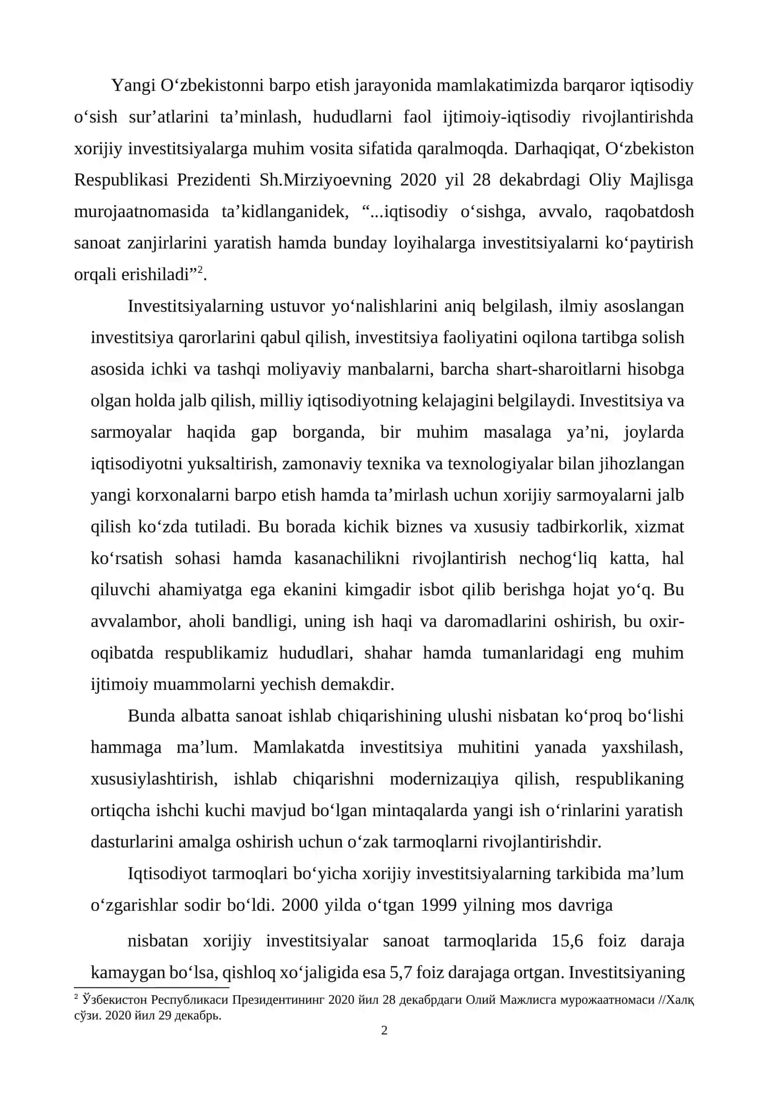 IJTIMOIY INFRATUZILMA VA UZOQ MUDDATLI IQTISODIY KO‘RSATKICHLAR 2