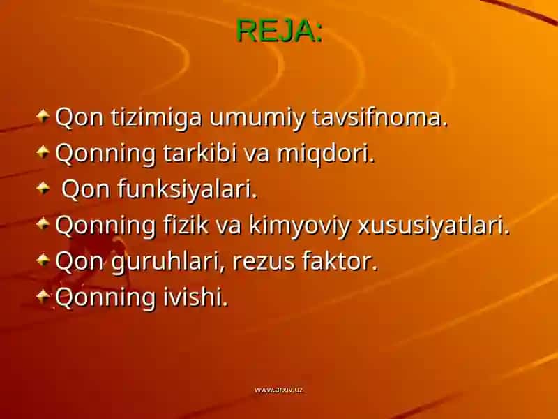 Qon fizik kimyoviy hususiyatlarini tekshirish eritrolistlar va gemoglabin 2