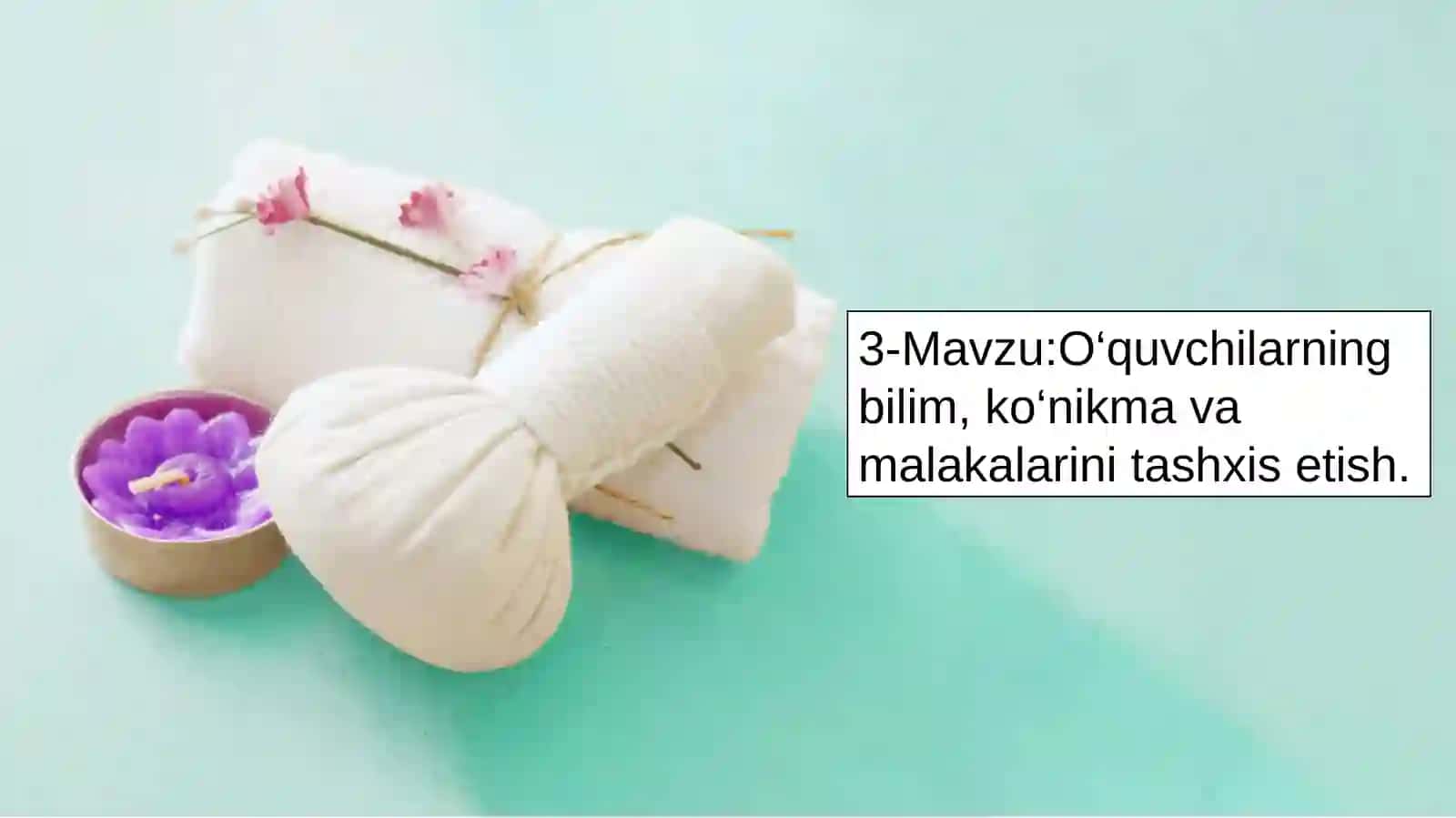 O‘quvchilarning bilim, ko‘nikma va malakalarini tashxis etish 2