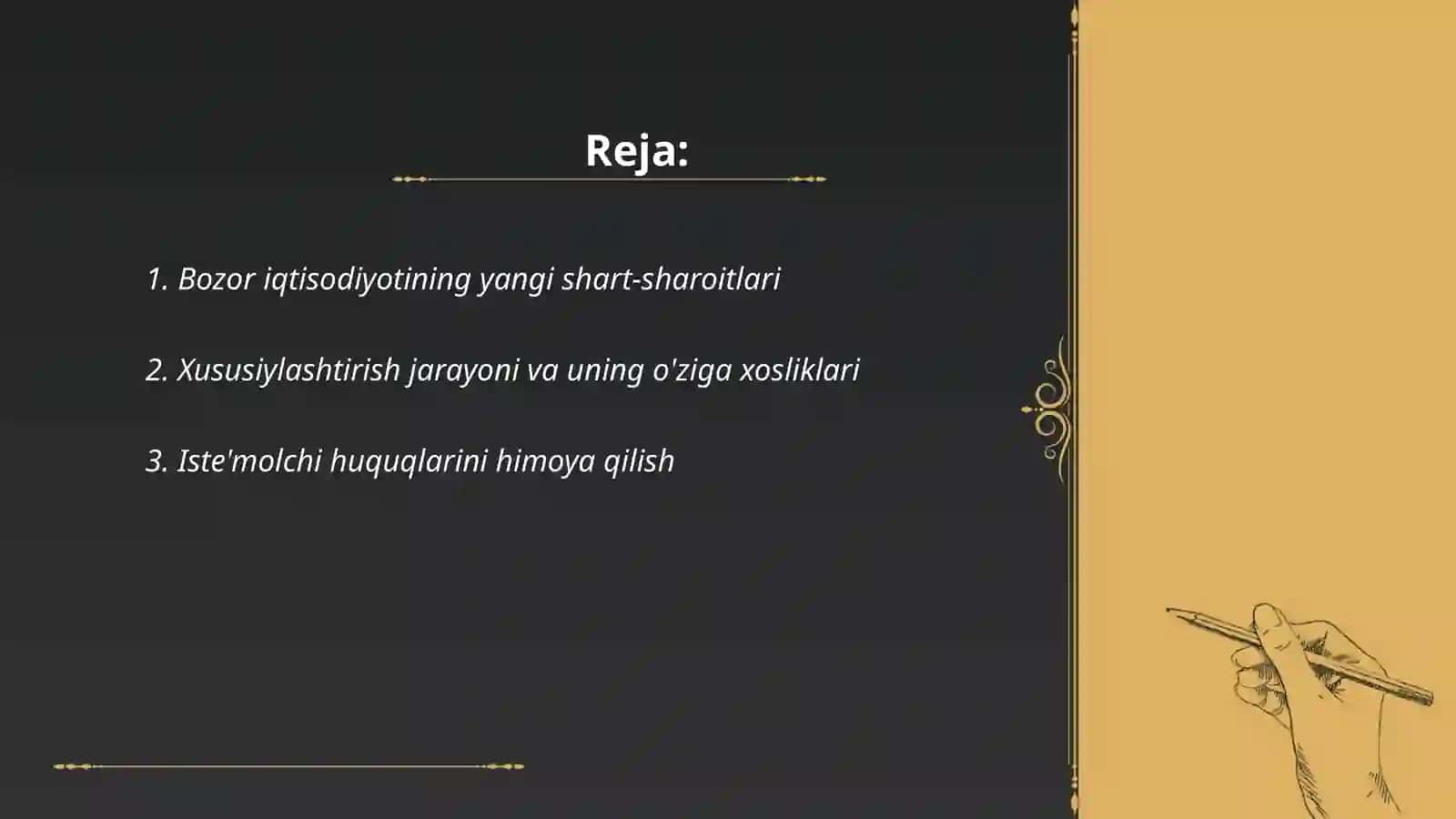 Bozor iqtisodiyoti 2