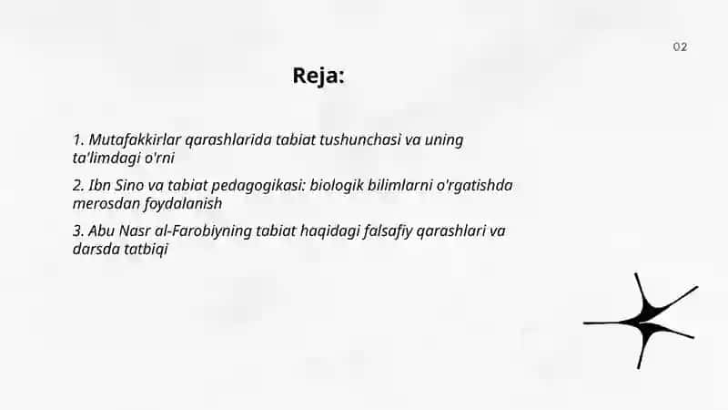 Tabiat bilan tanishtirishda mutafakkirlar merosidan foydalanish 2