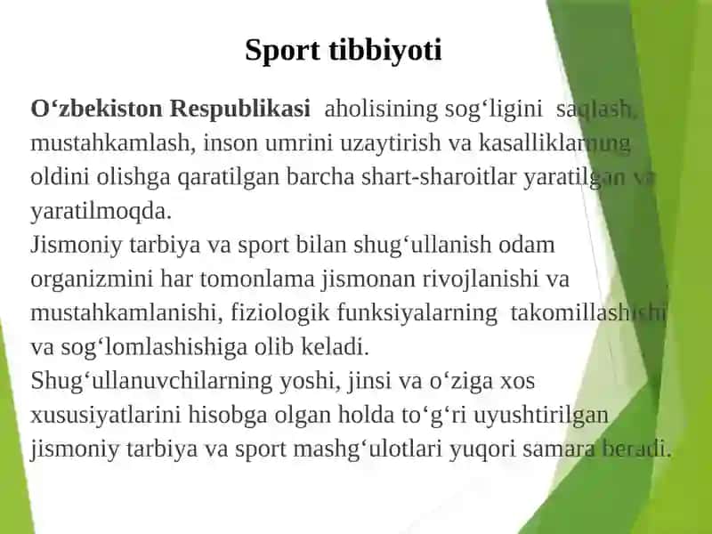 Sport tibbiyoti 2