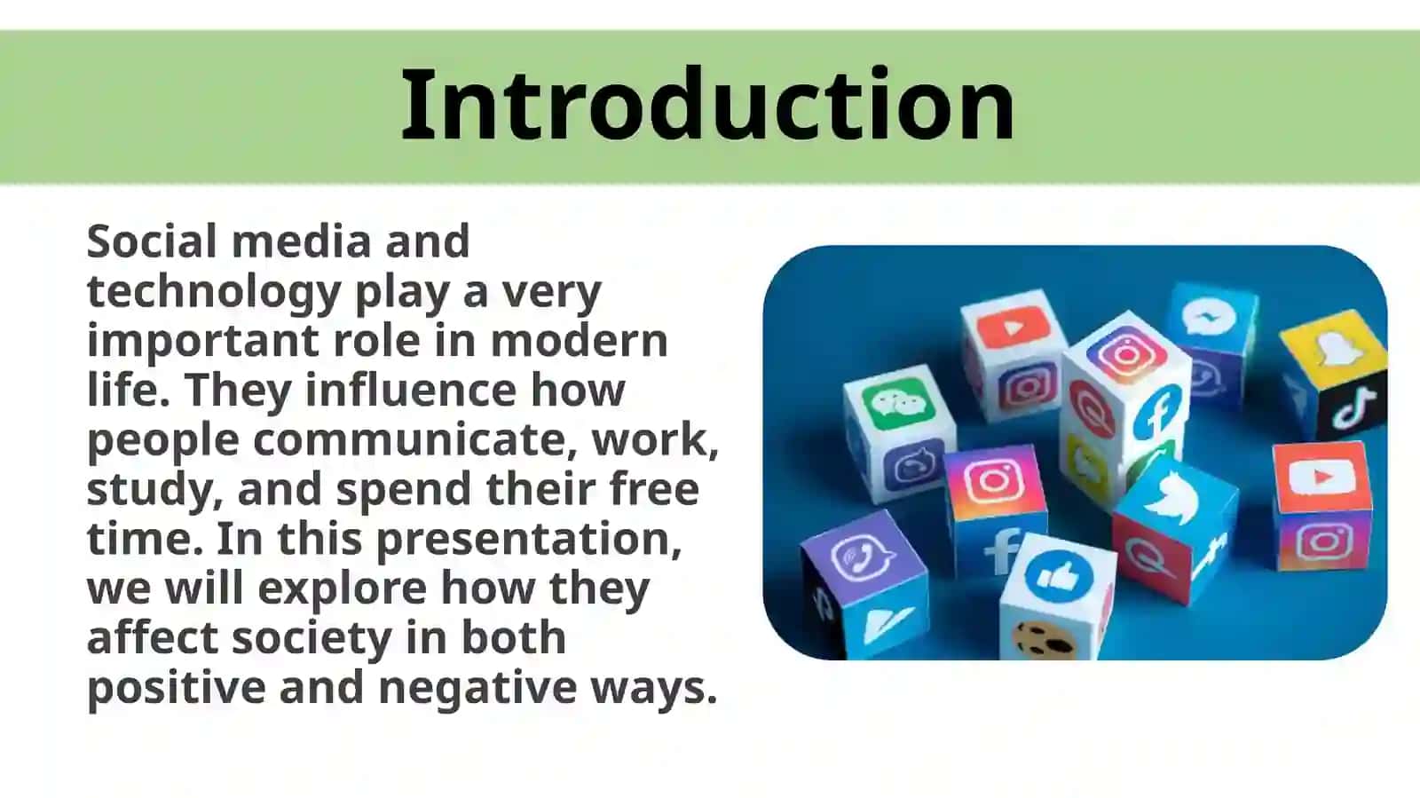 The Impact of Social Media and Technology on Society 2