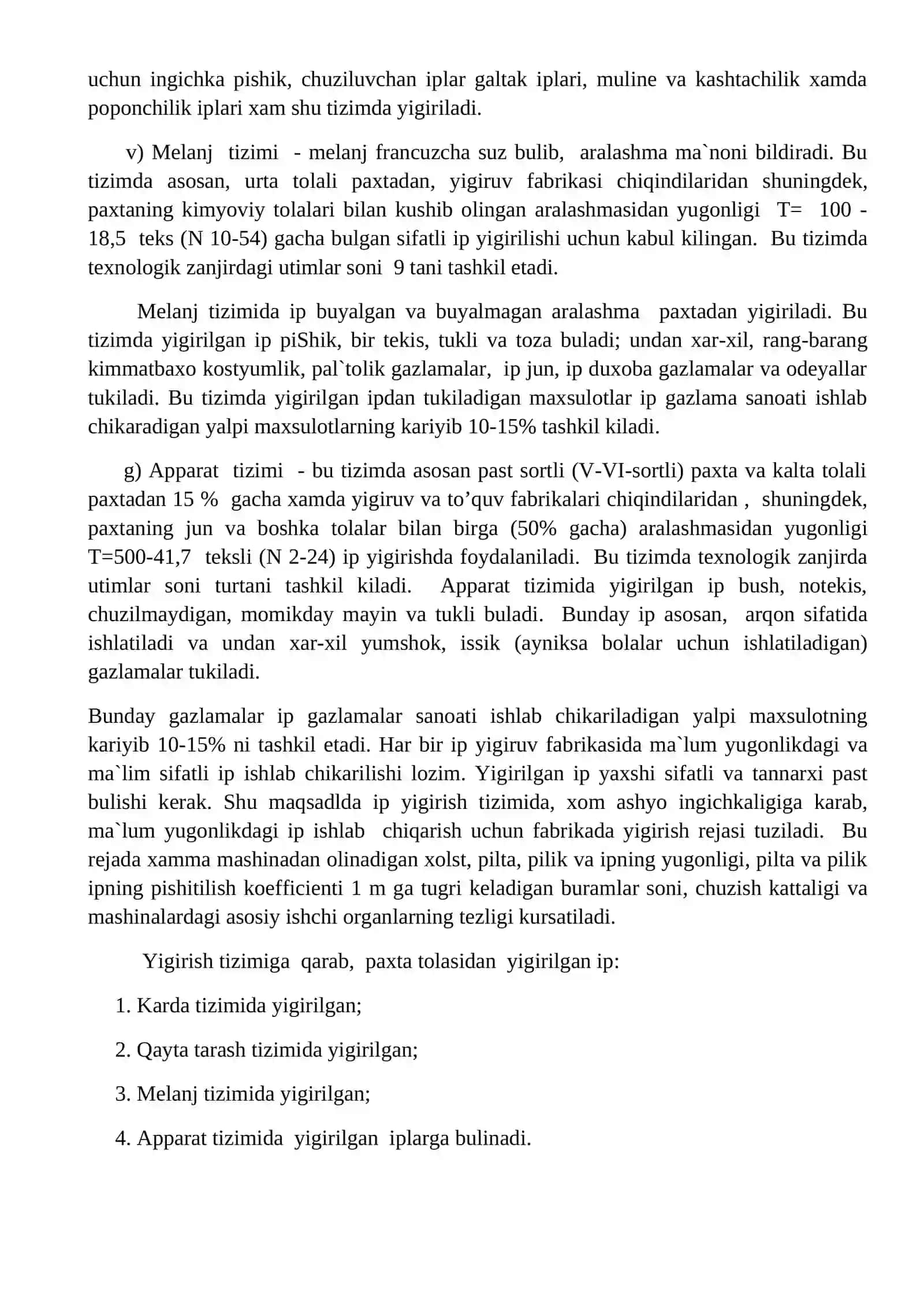 KARDA YIGIRISH TIZIMI 2