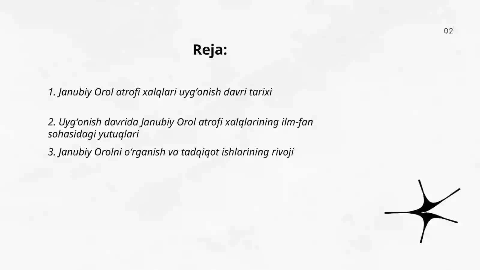Janubiy Orol atrofi xalqlari uygʻonish davri tarixi 2
