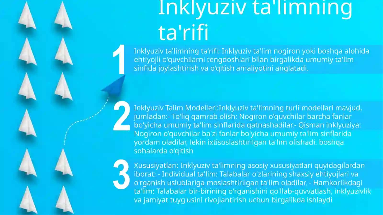 Inklyuziv Talim Modellari Va Xususiyatlari 2
