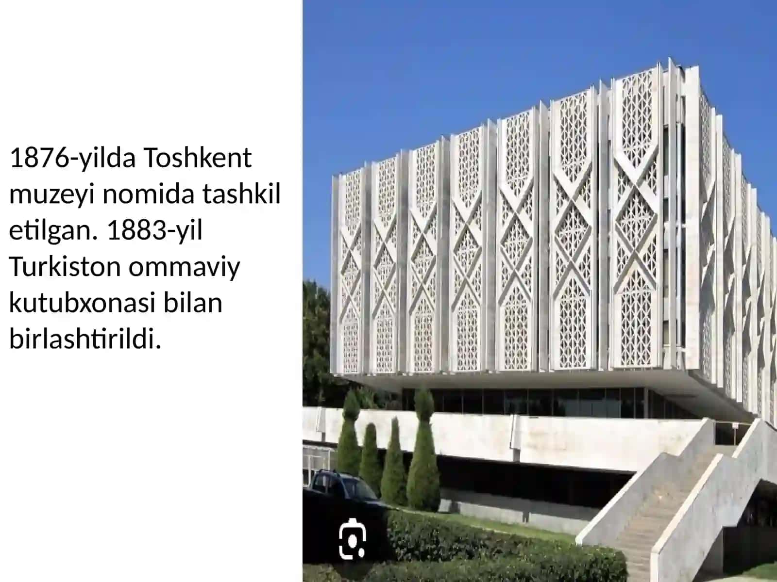 O'zbekiston tarixi davlat muzeyiga sayohat 2