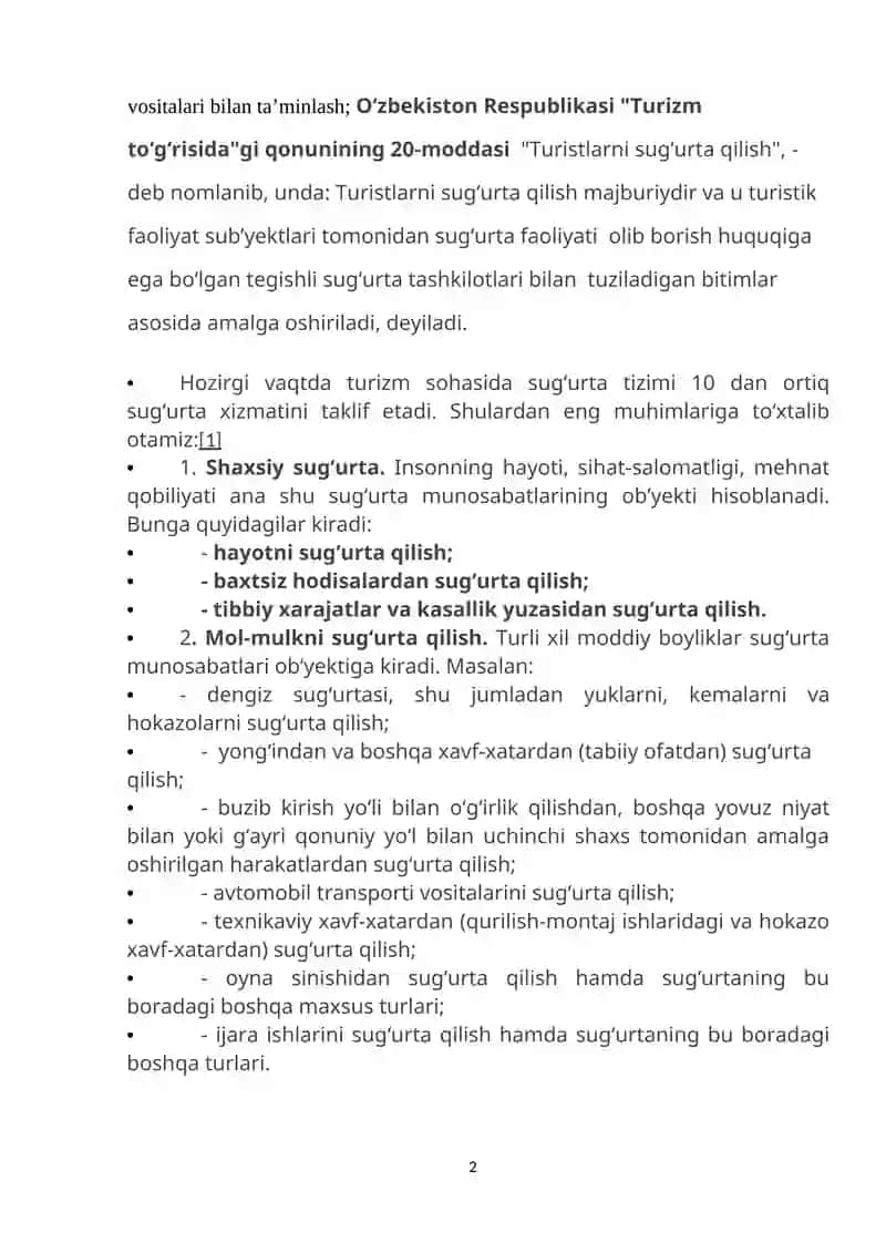 Ekskursiya Xizmati 2