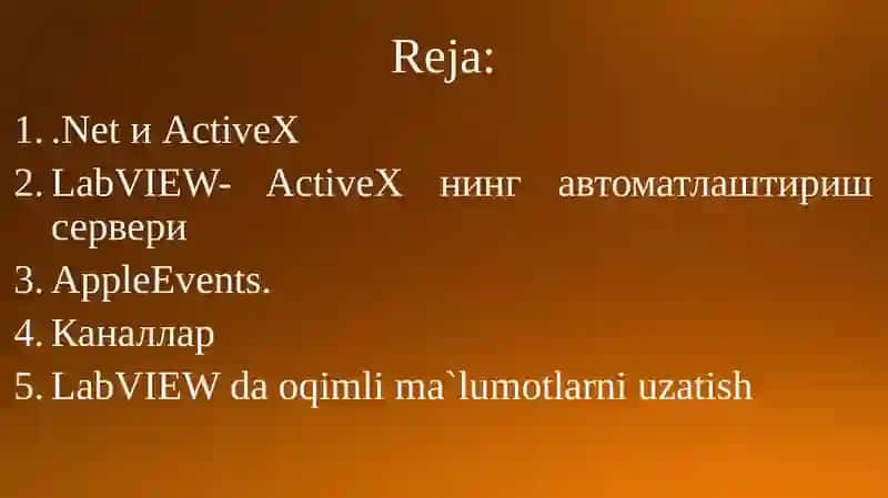 LabVIEW- ActiveX 2
