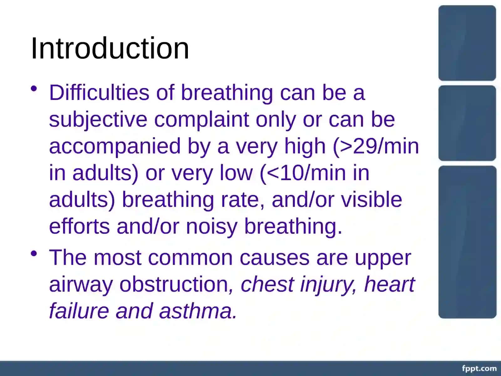 First Aid in Breathing difficulties 2