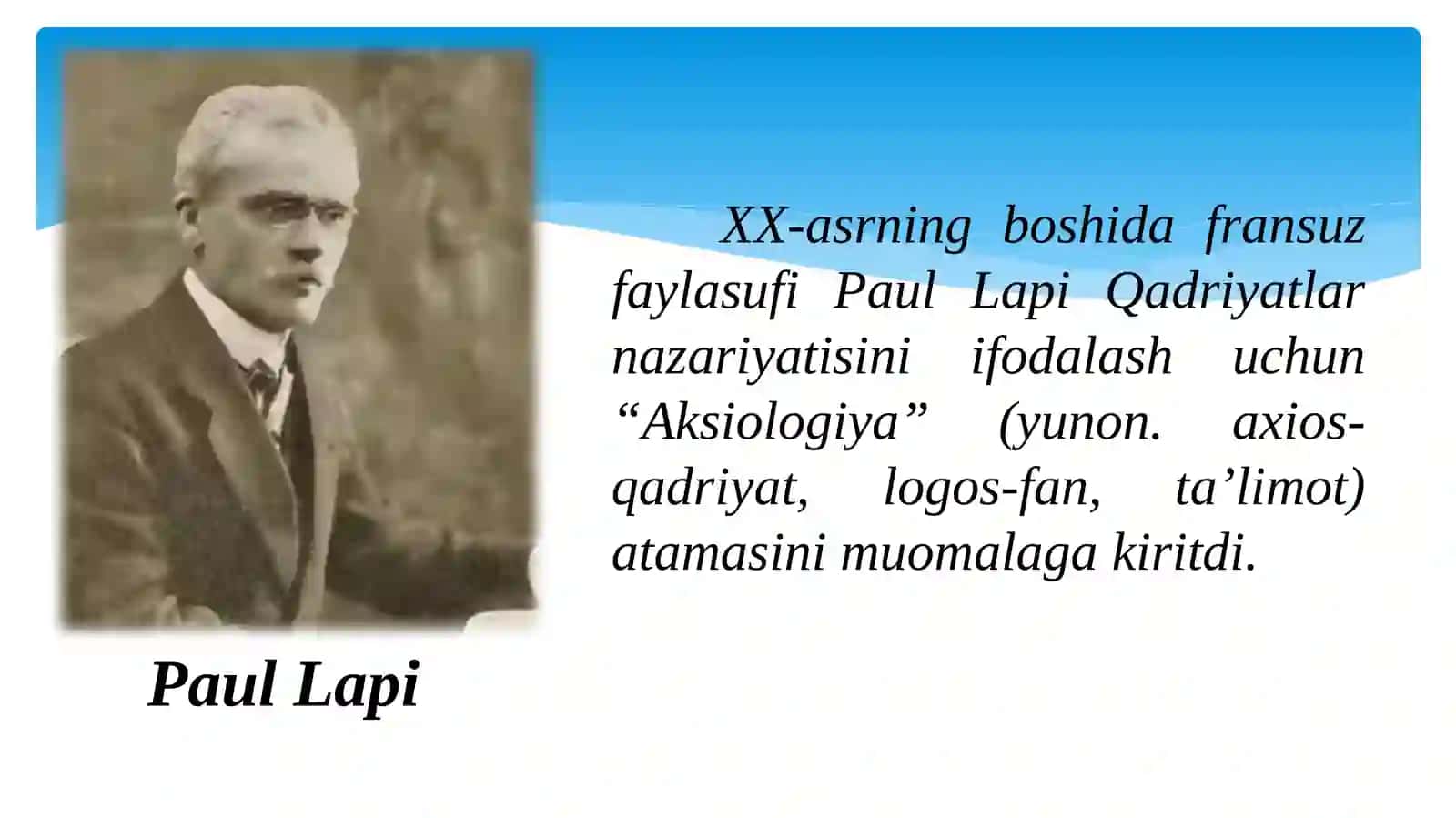 Qadriyatlarfalsafasi (aksiologyia) 2