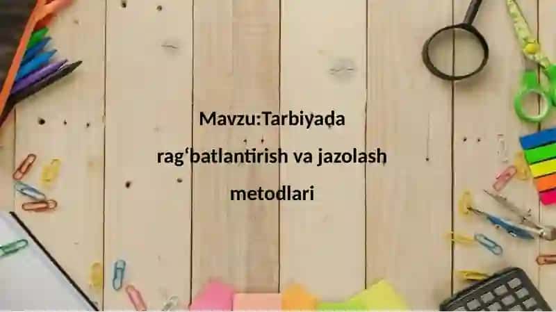 Tarbiyaviy ishlar metodikasi fanidan tayyorlagan testlar 2