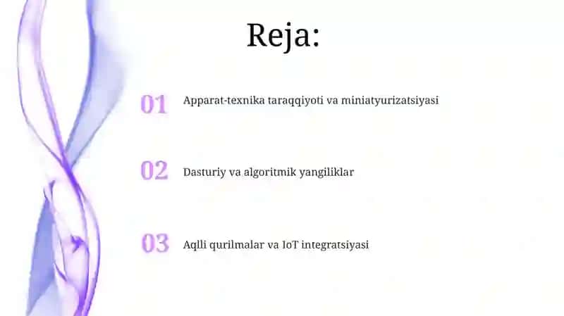 Zamonaviy texnik qurilmalar tahlili 2