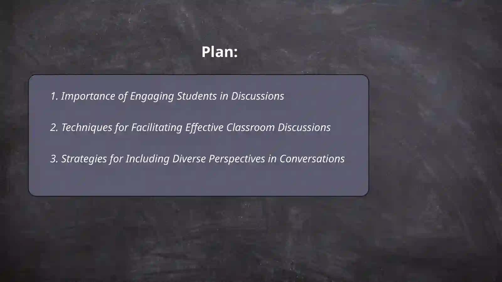 Designing discussion activities 2