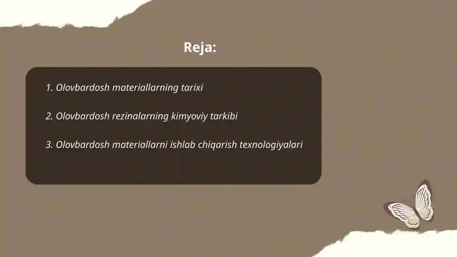 Olovbardosh materiallar 2