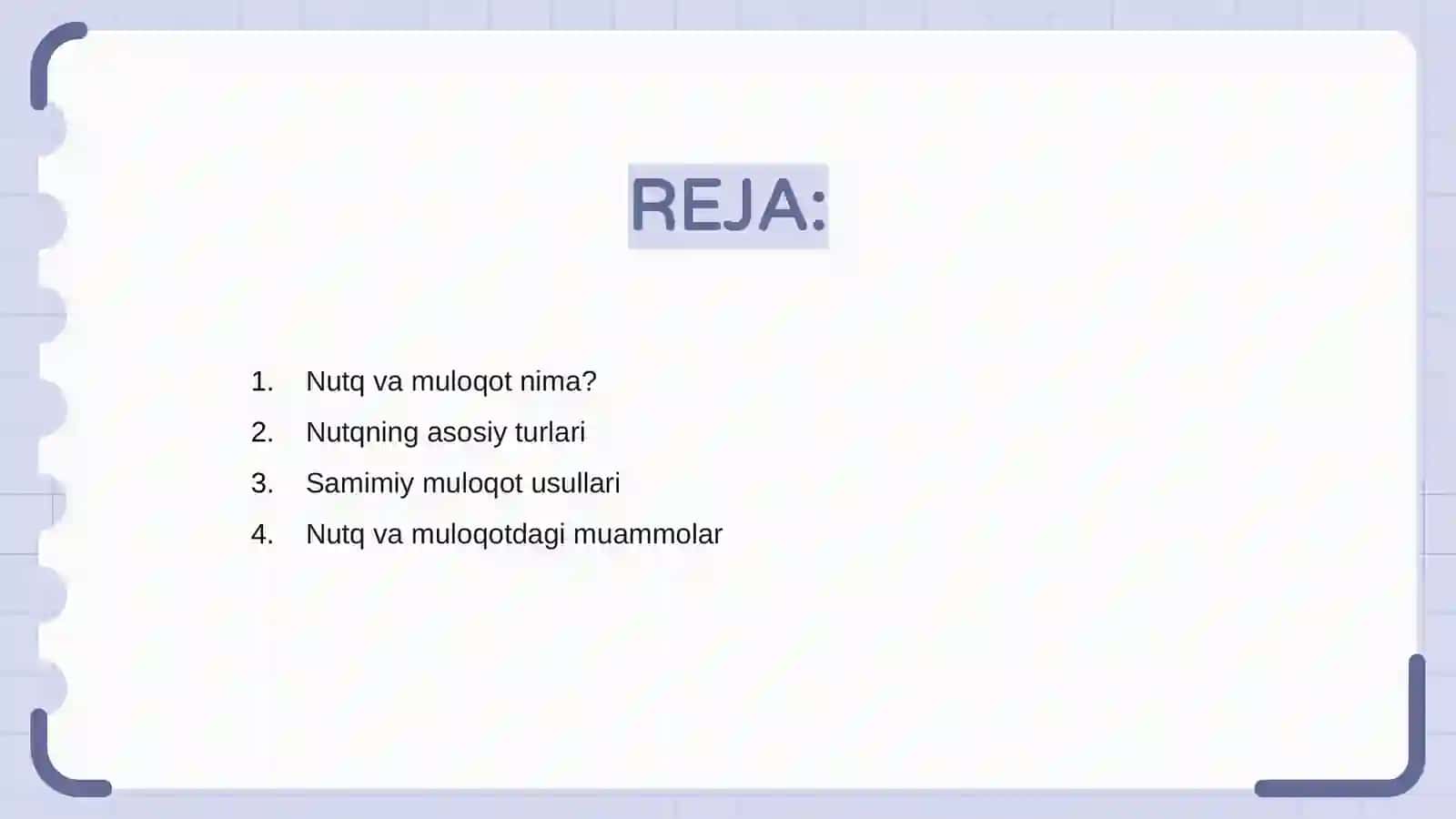 Nutq va muloqot 2