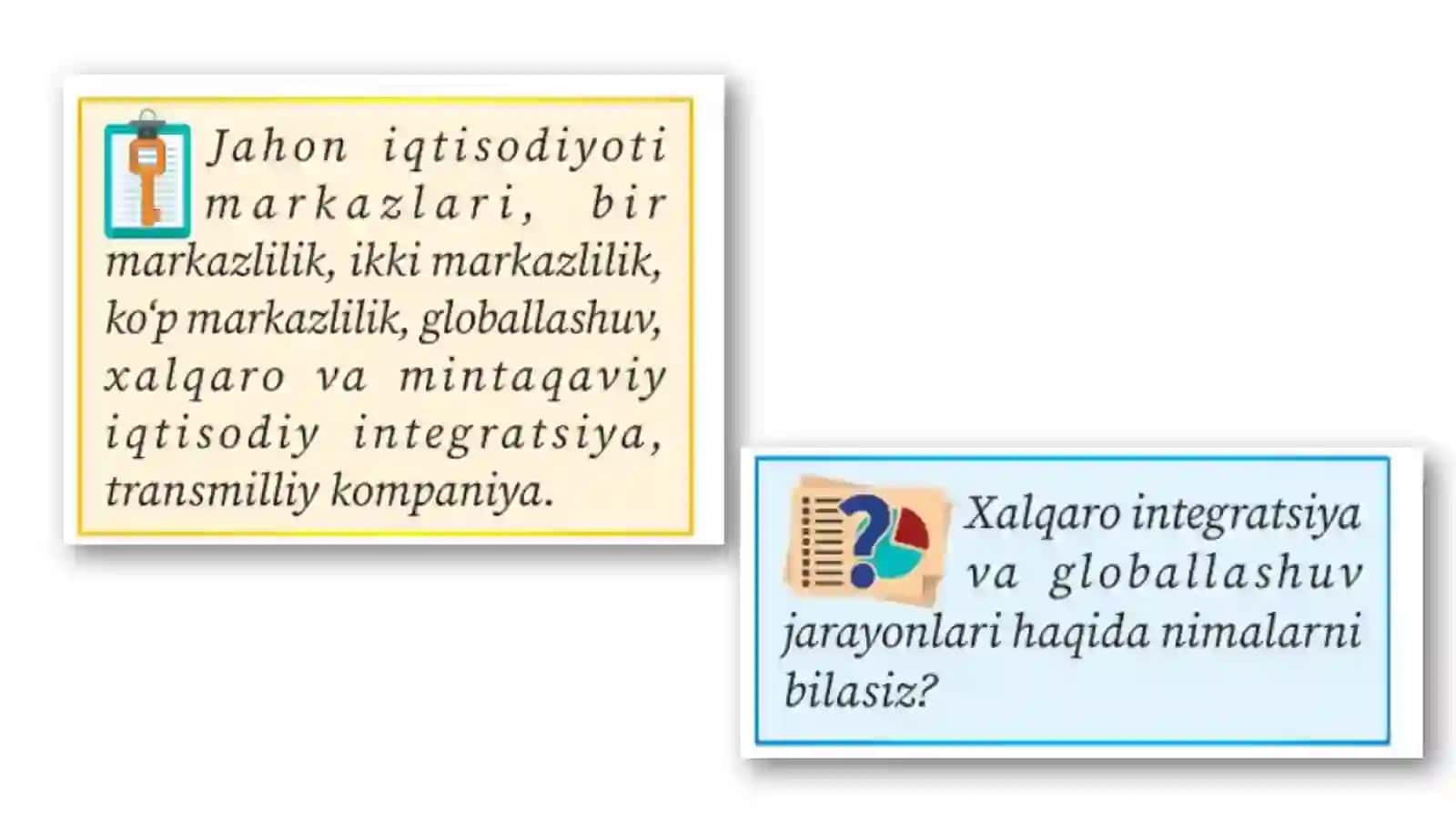 Xalqaro iqtisodiy integratsiya uning mazmuni va shakllari 2