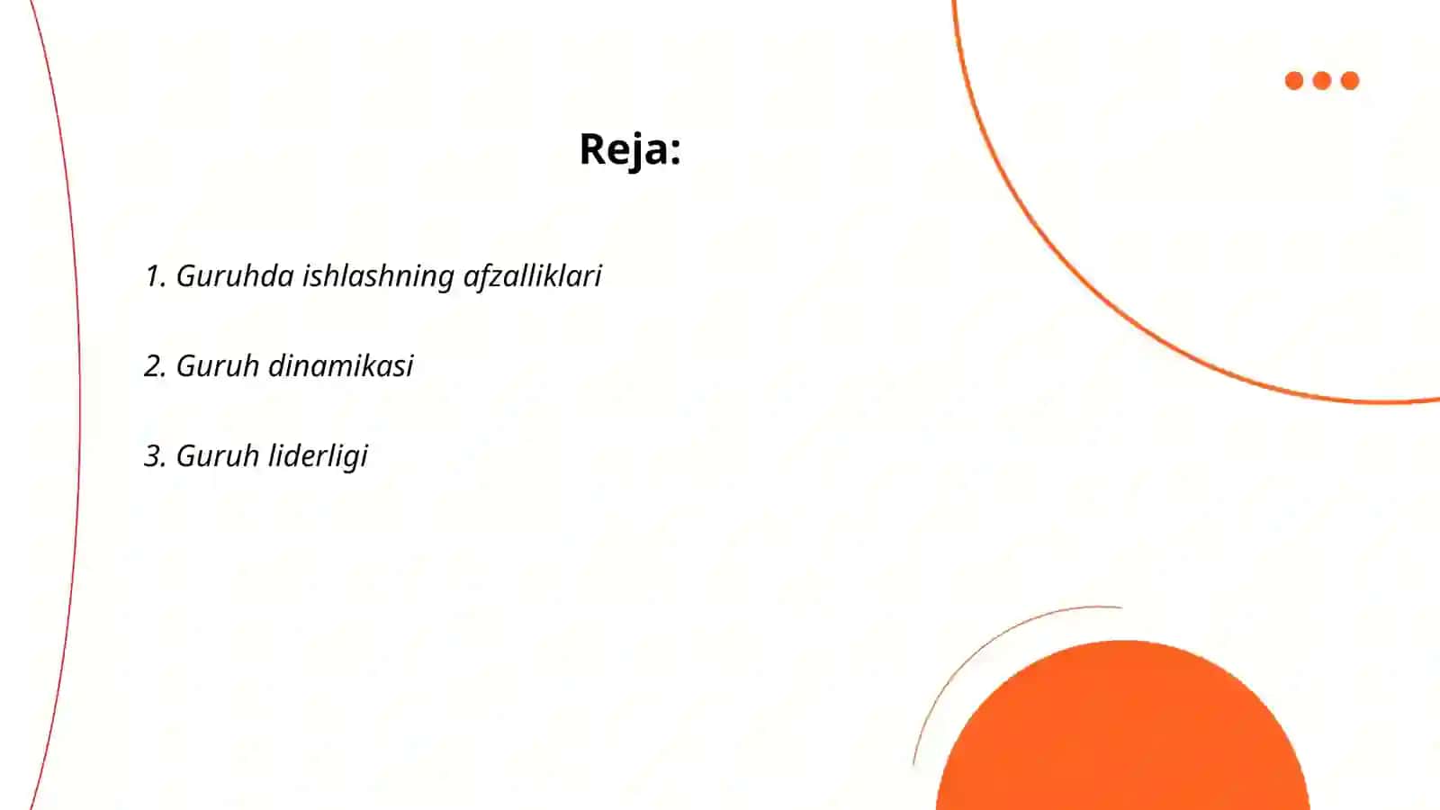 Guruhda ishlashning afzalliklari 2