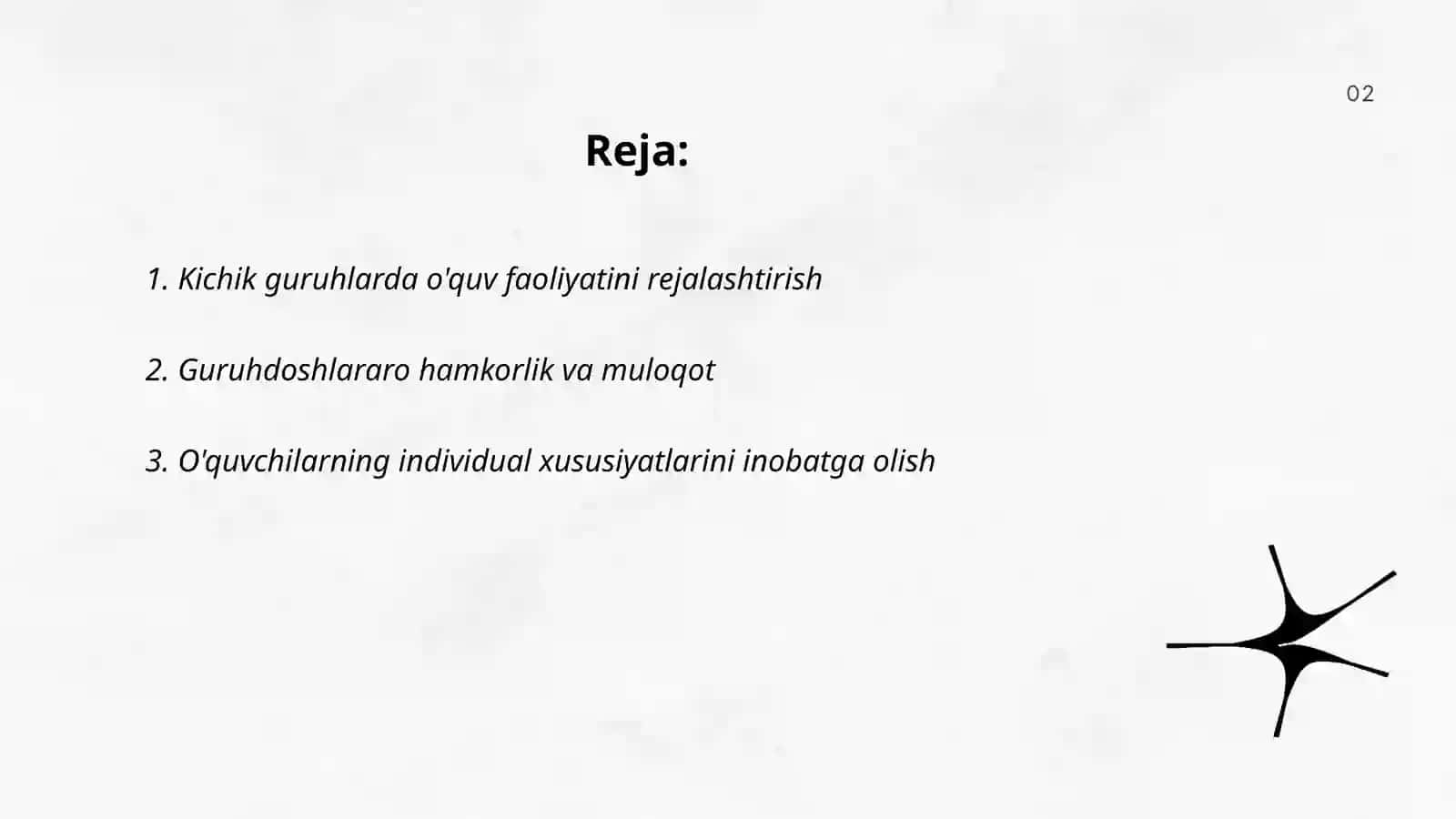 Boʻlajak oʻqituvchilarning kichik guruhlarda ishlash faoliyatini takomillashtirish 2