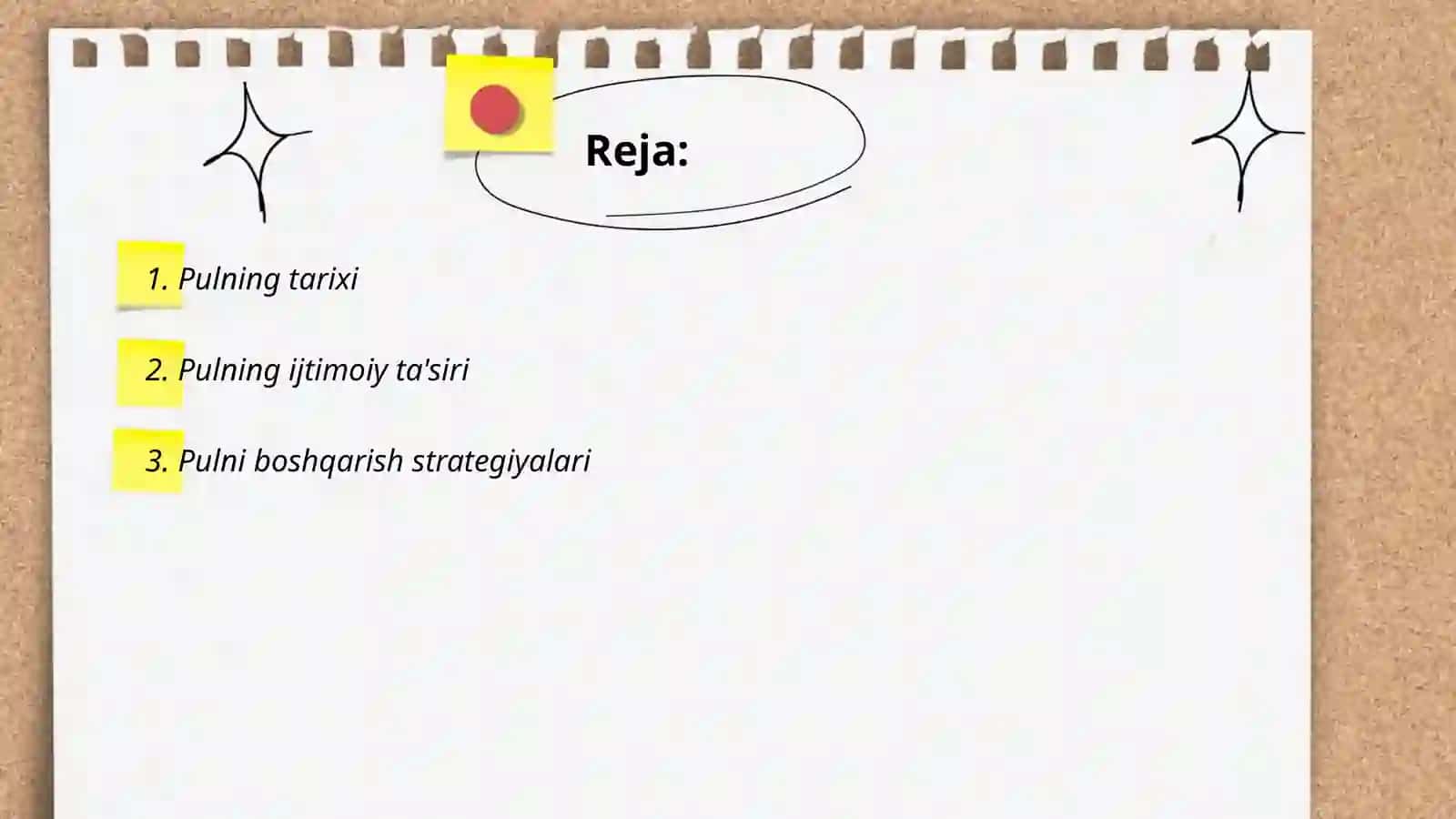 Pulning paydo boʻlishi Xolboyeva Nargzia 2