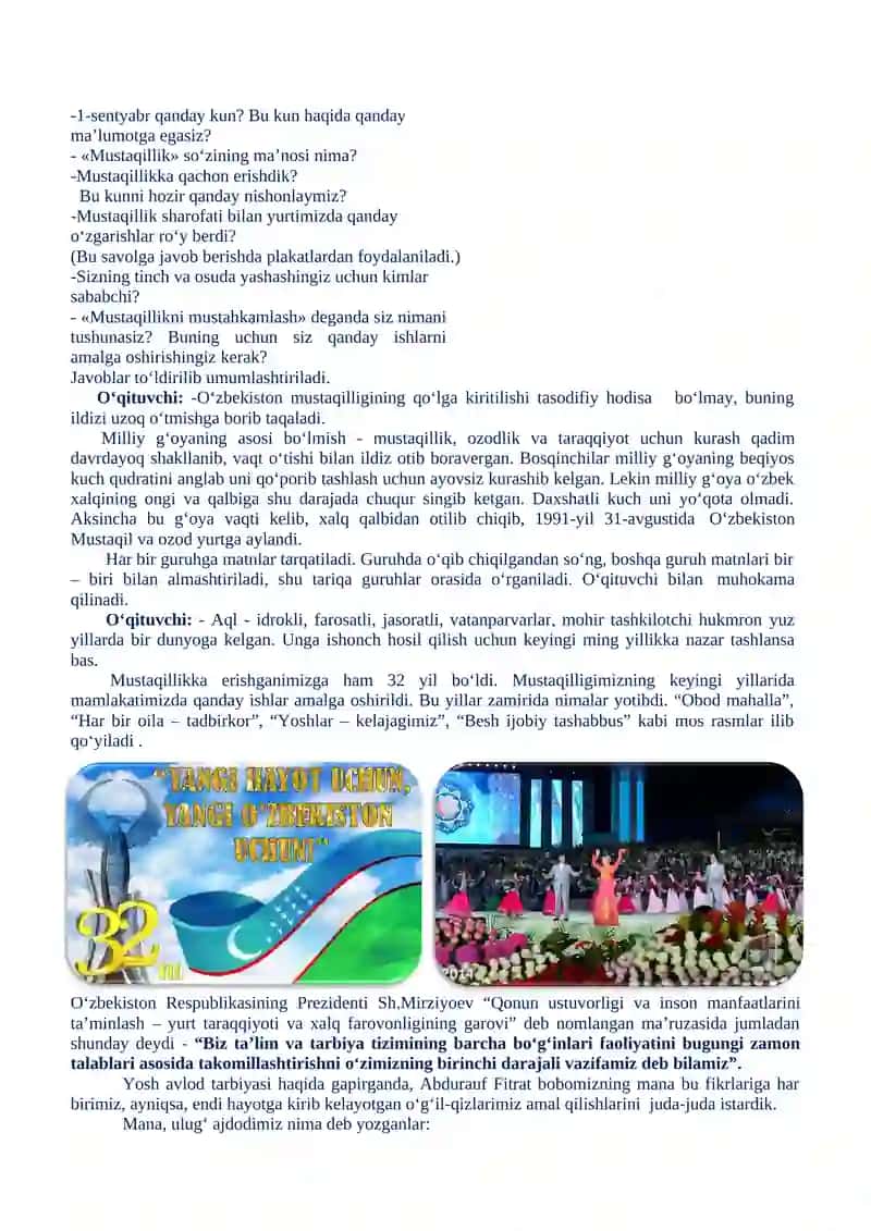 “Vatan uchun yashaylik!” 2