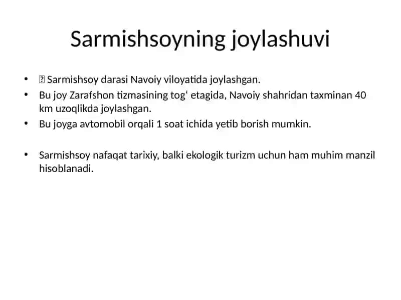 Sarmishsoy – O‘zbekistonning Qadimiy Tosh Suratlar Vodiysi 2