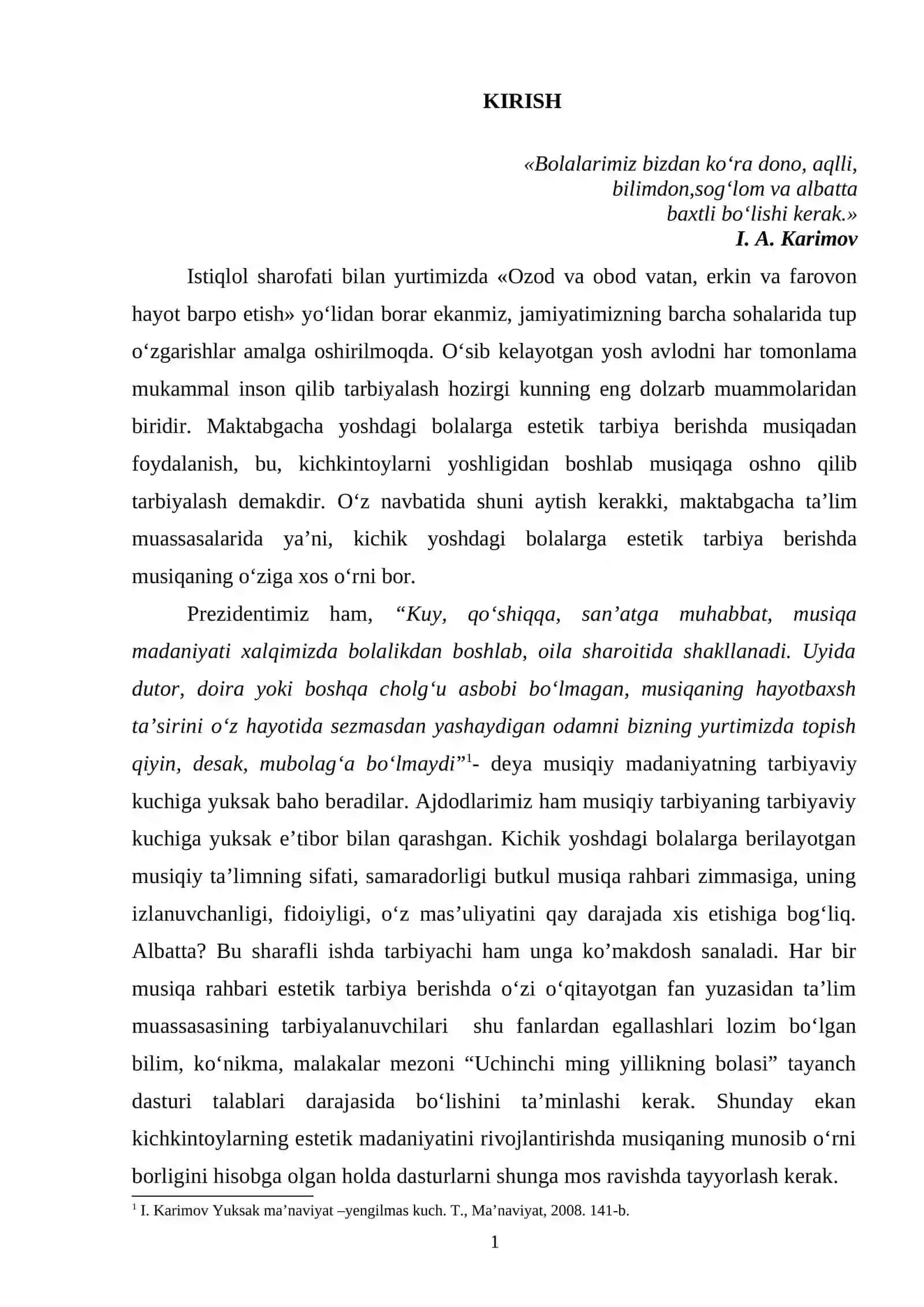 Maktabgacha ta’lim muassasalarida bolalarga estetik tarbiya berishning nazariy asoslari 2