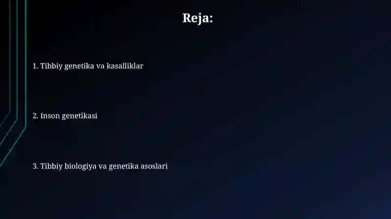 Tibbiy Biologiya va Genetika 2