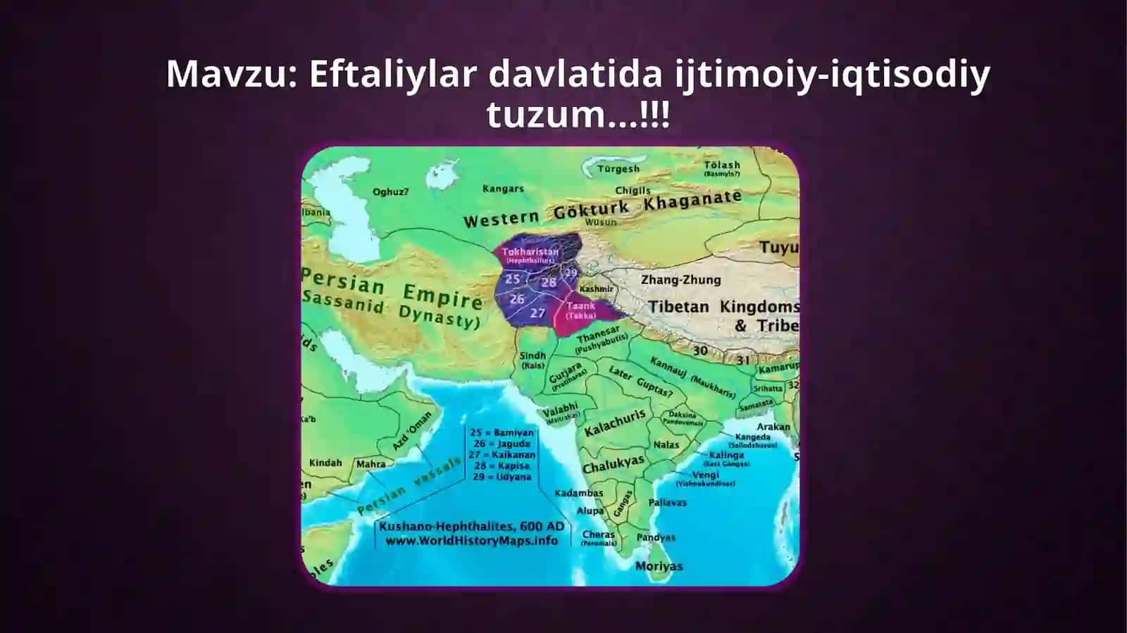 Eftaliylar davlatida ijtimoiy-iqtisodiy tuzum 2