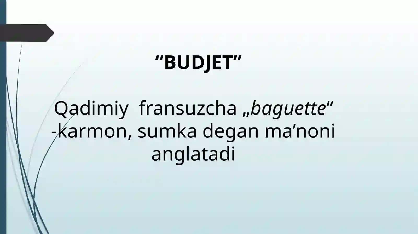 Mahalliy Byudjetlar 2