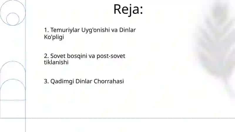 Oʻzbekistonda kanfessiyalar aro diniy bag'rikenglikning tarixiy tajribasi 2