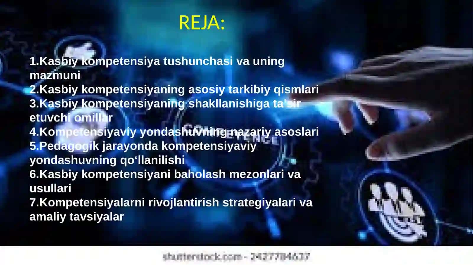 KASBIY KOMPETENSIYA VA UNGA NISBATAN YONDASHUVLAR 2