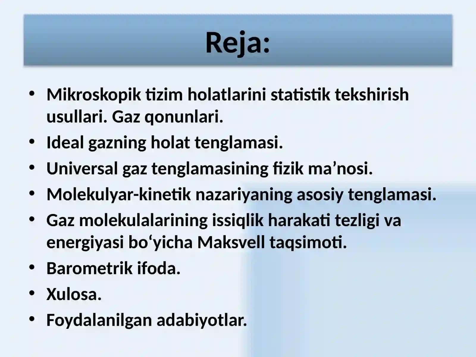 Fizika I kursi 2