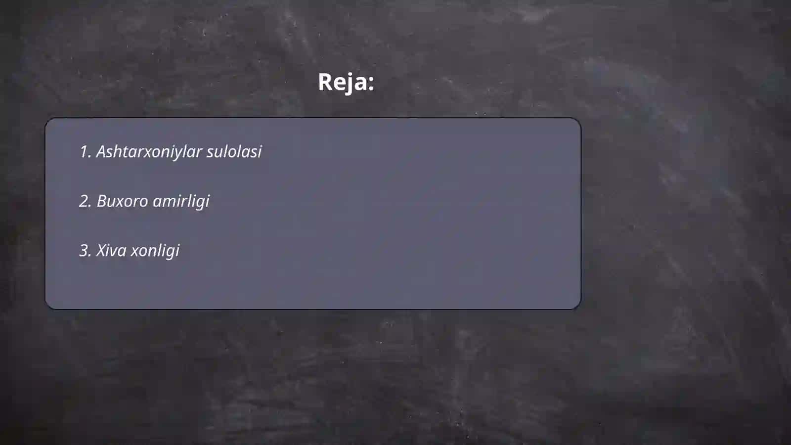 Ashtarxoniylar sulolasi davrida buxoro amirligi 2