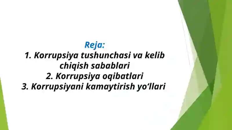 Korrupsiya institutlari: kelib chiqish oqibatlari va kamaytirish yoʻllari 2