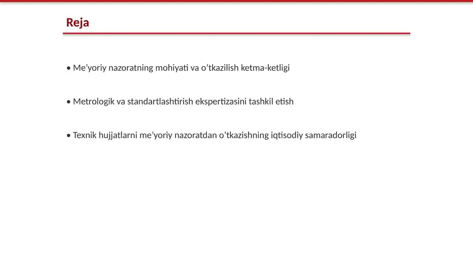 ME’YORIY NAZORATNI TASHKIL QILISH VA OʻTKAZISH TARTIBLARI 2