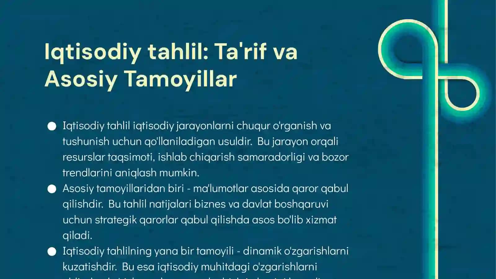 Iqtisodiy Tahlilni Tashkil Etish Shakllari 2