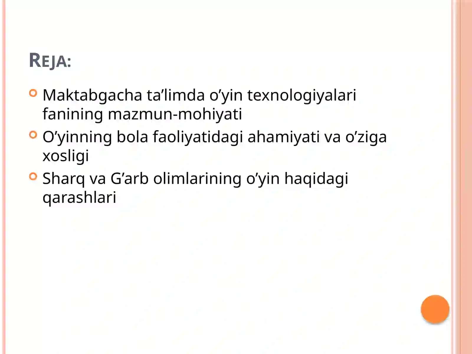 Maktabgacha ta’limda o’yin texnologiyalarining maqsad va vazifalari 2