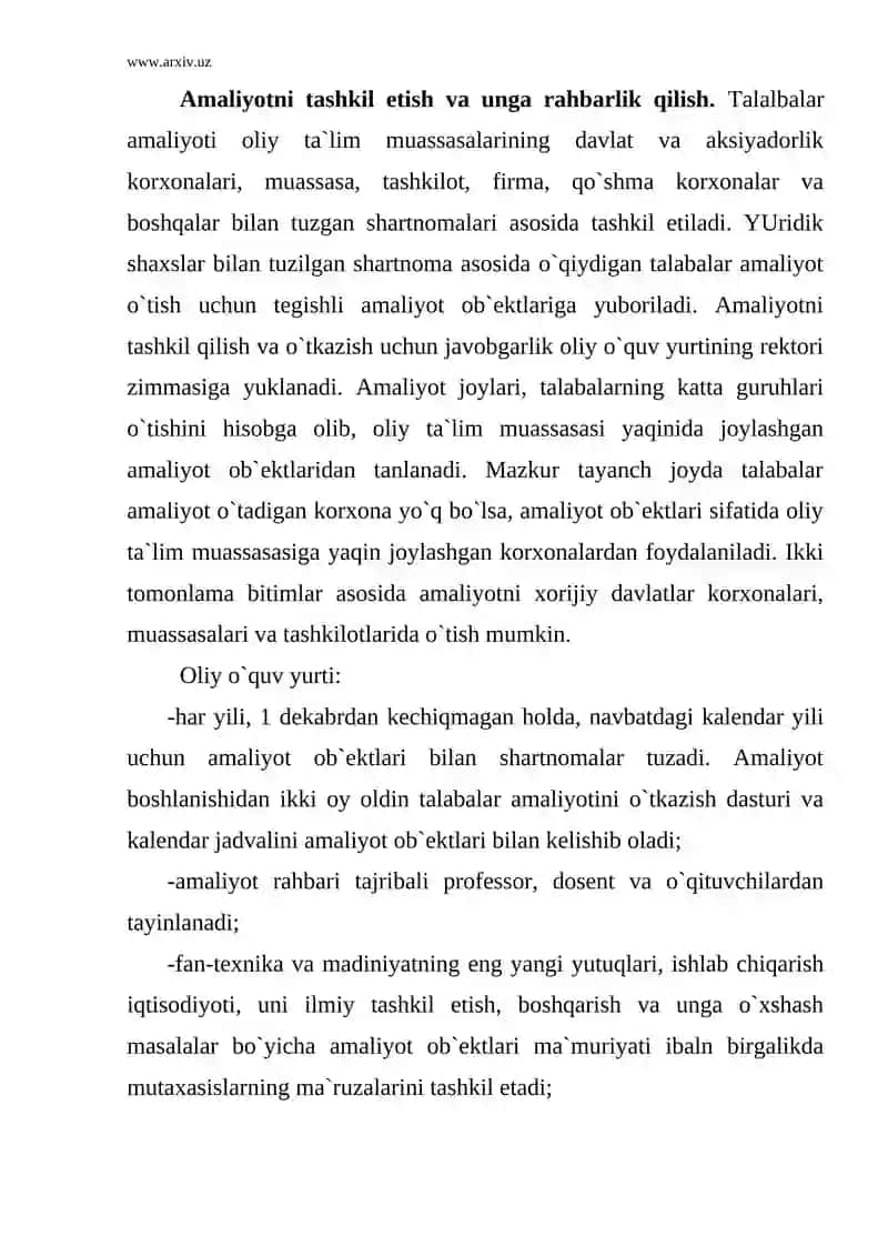 Ishlab chiqarish amaliyoti 2