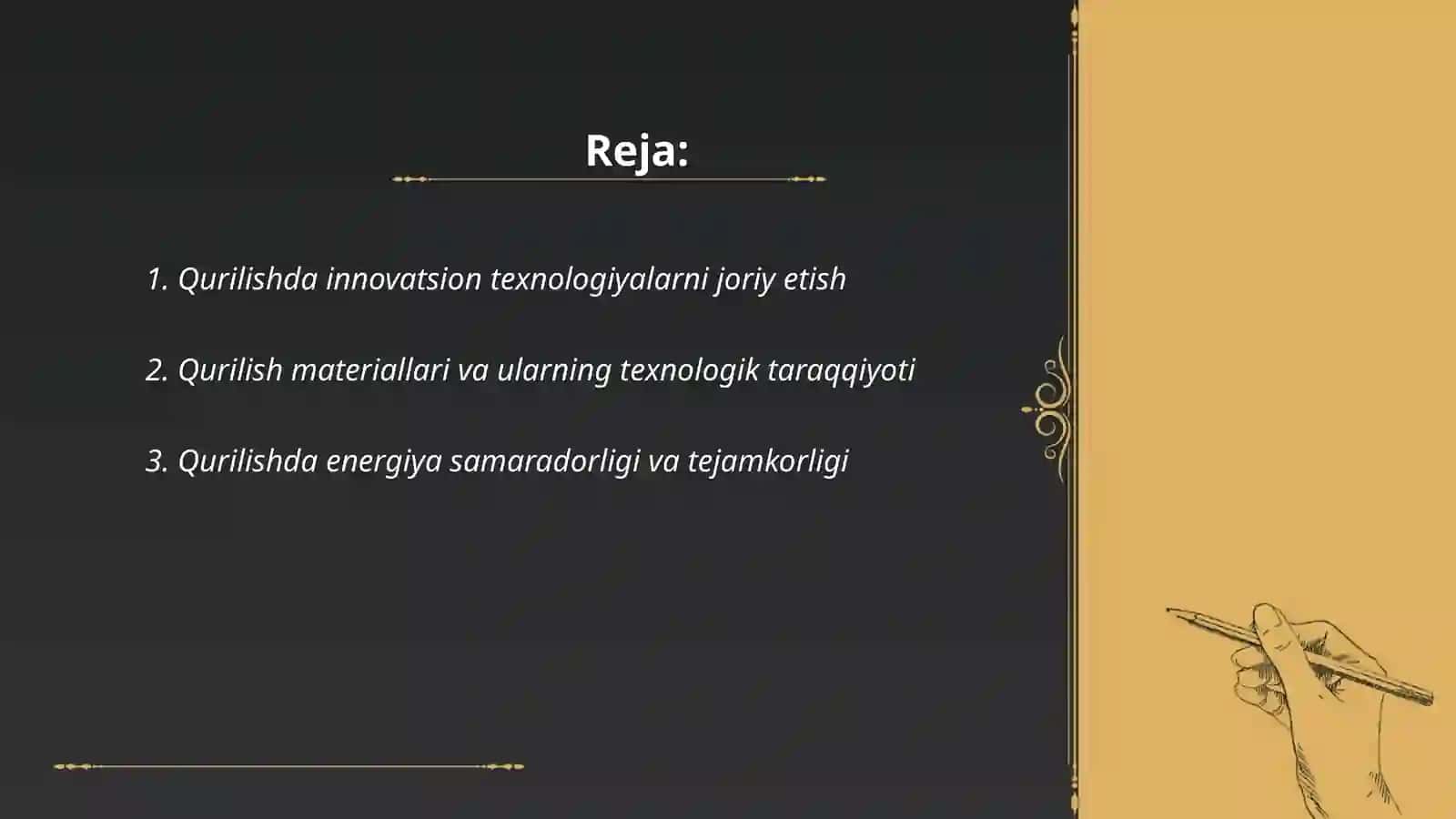 Qurilishda fan-texnika taraqqiyoti va uning iqtisodiy samaradorligi 2