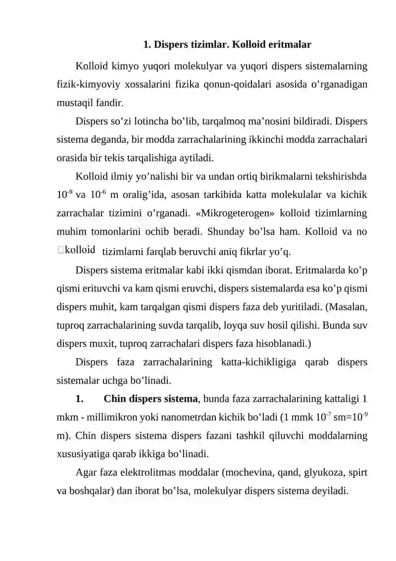 Kolloid Kimyo 2