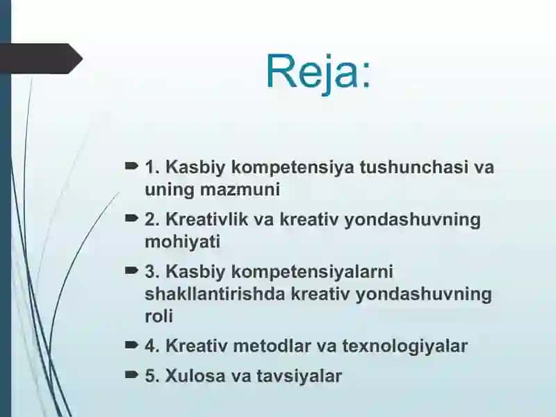 Kasbiy Kompetensiyalarni Shakllantirishda Kreativ Yondashuv 2