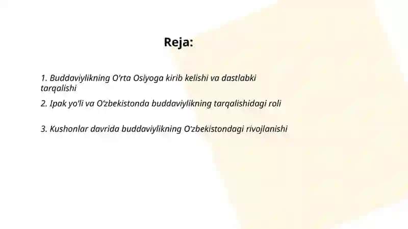 Oʻzbekistonda buddaviylik dinining tarixiy ildizlari 2