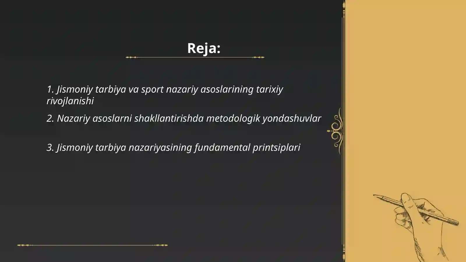 Jismoniy tarbiya va sport nazariy asoslarining yaratilishi 2
