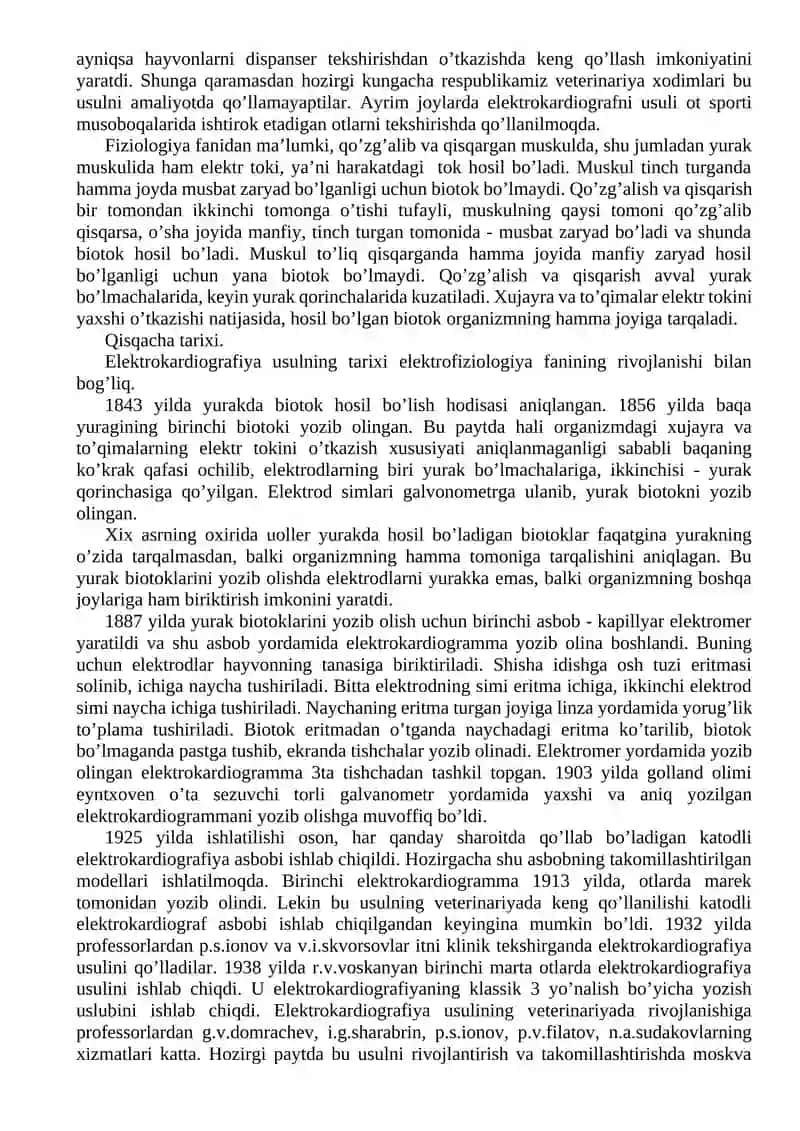 Elektrokardiografiya usuli 2