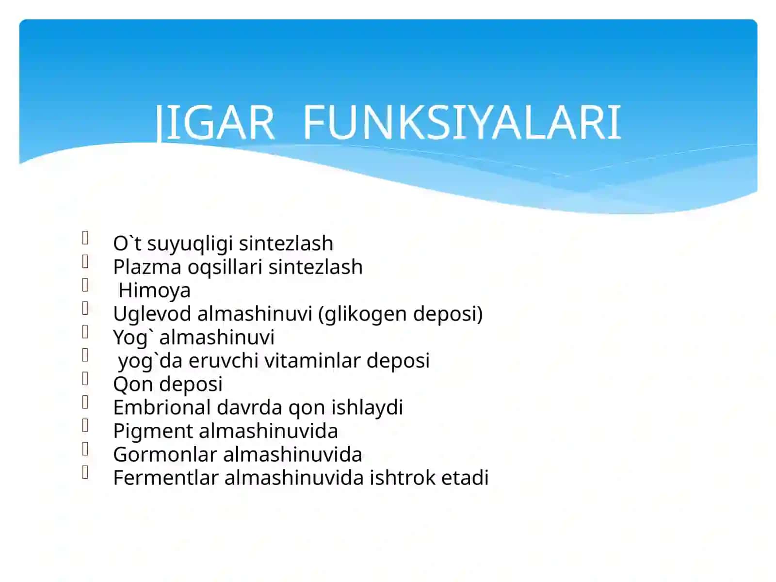 OSHQOZONOSTI BEZI, QORIN PARDA ANATOMIYASI 2