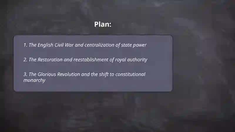The English Civil War and centralization of state power 2