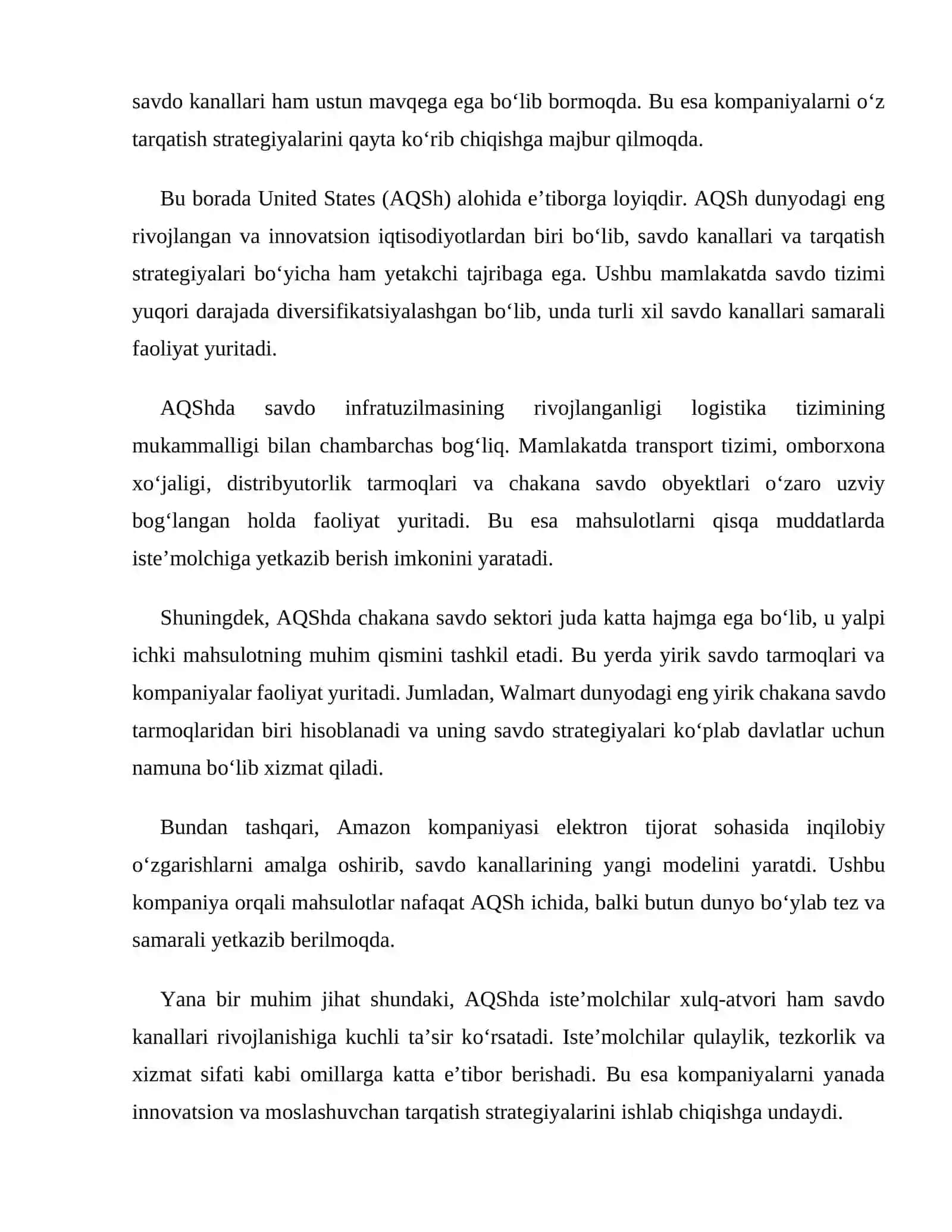 Savdo Kanallari va Tarqatish Strategiyalari 2