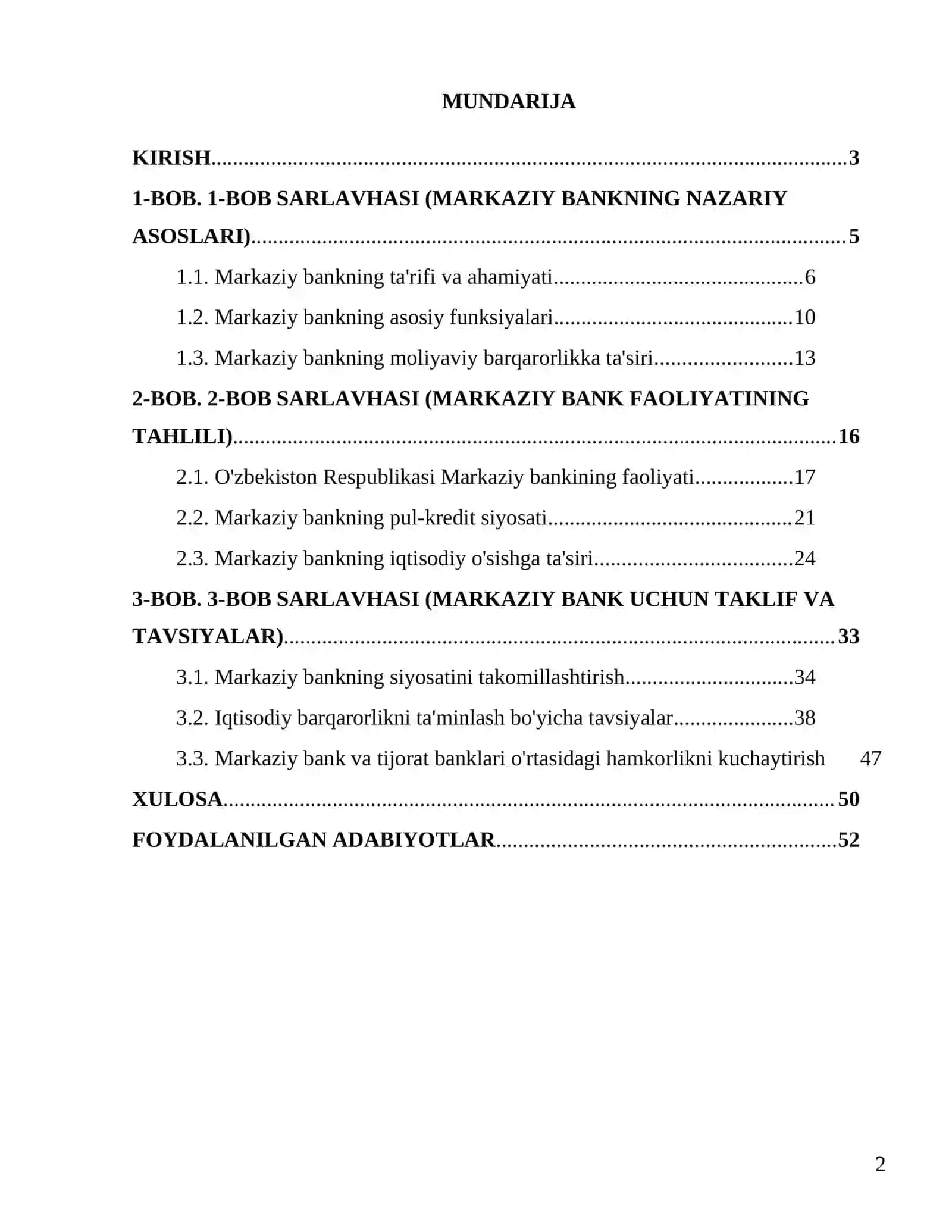 Markaziy bank va uning funksiyalari 2